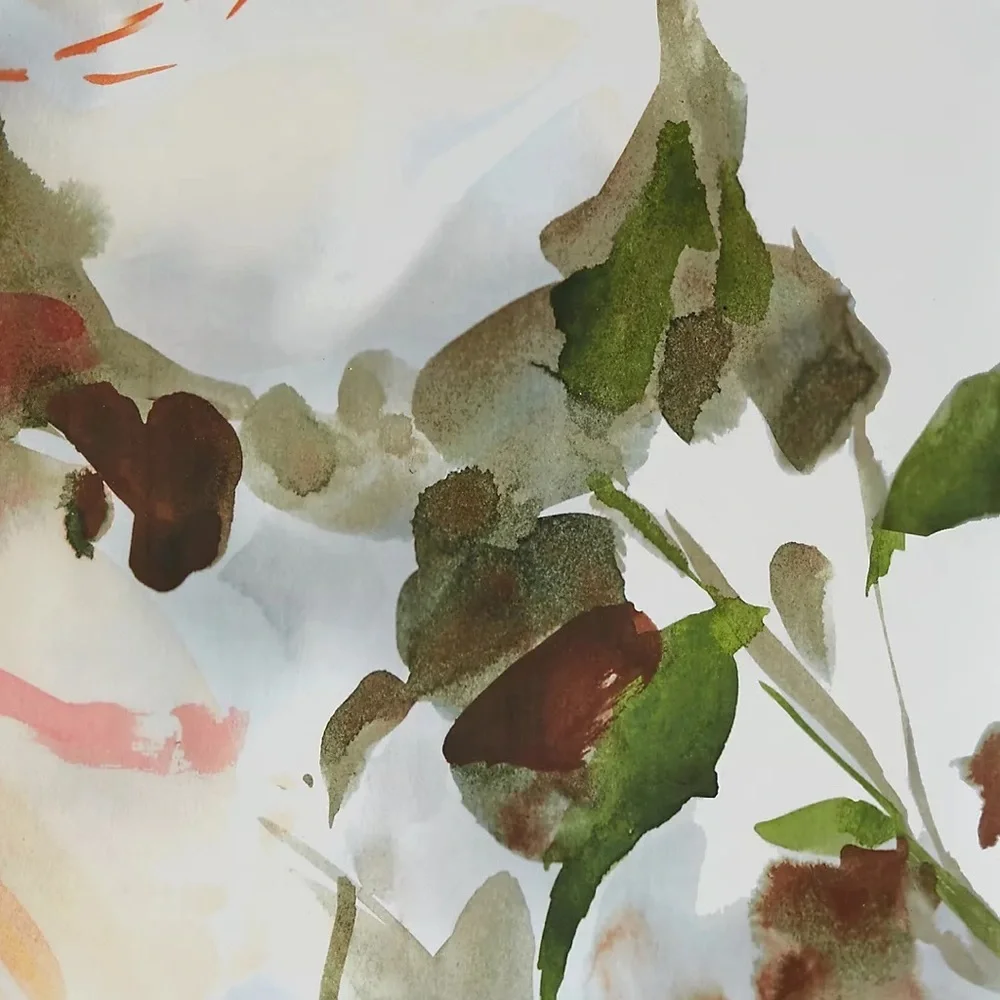New🌟Anthropologie-Helen Dealtry Floral Mural